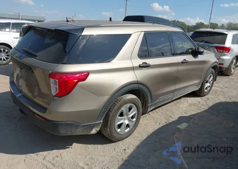 2021 Ford Police Interceptor из США, поврежденный, VIN 1FM5K8AB1MGA65043